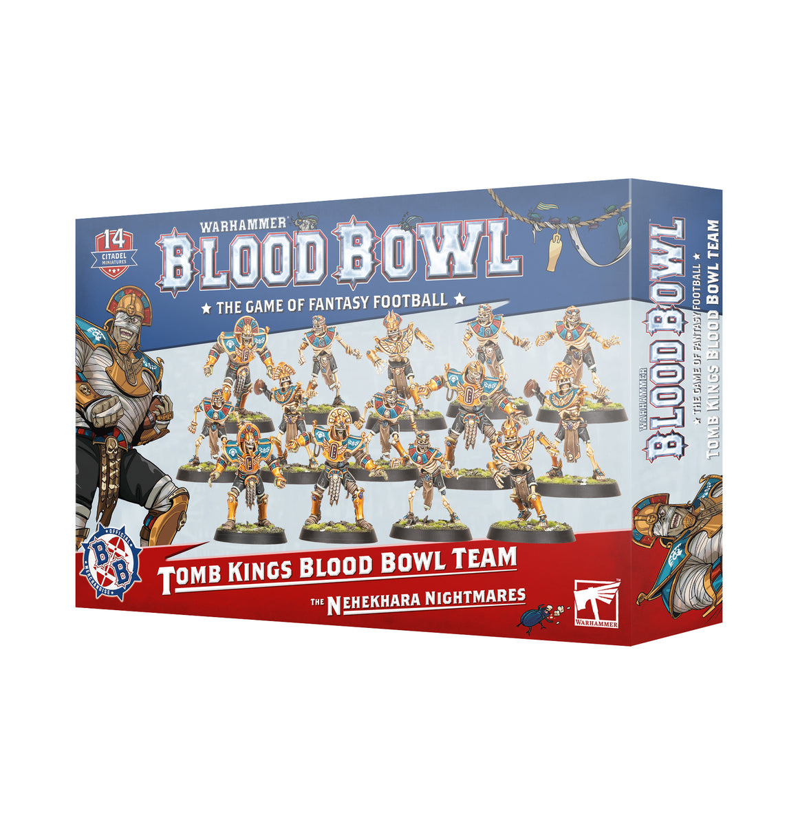Warhammer: Bloodbowl - The Nehekhara Nightmares: Tomb Kings Team