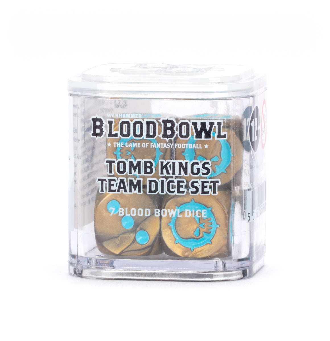 Warhammer: Bloodbowl - Tomb Kings Dice Set