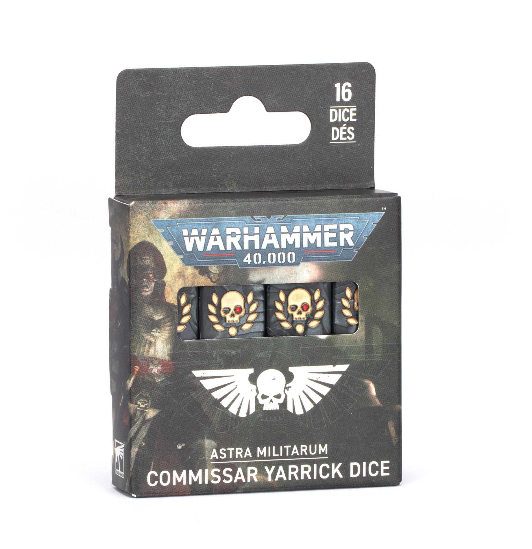Warhammer 40,000: Dice - Astra Militarum: Commissar Yarrick