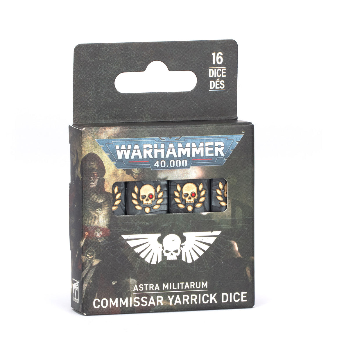 Warhammer 40,000: Dice - Astra Militarum: Commissar Yarrick