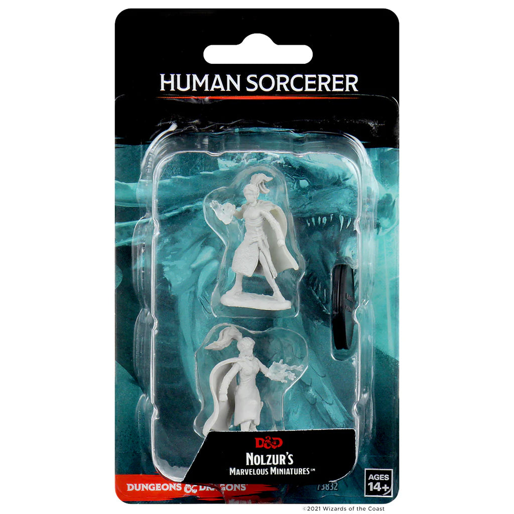 Human Sorceror (Female) - Nolzur's Marvelous Miniatures