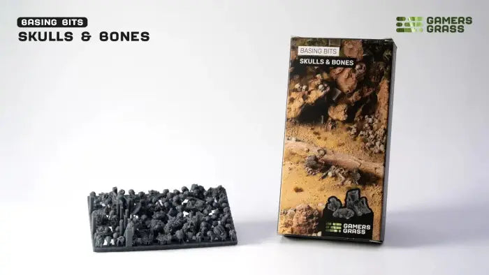 Gamer's Grass Basing Bits  Skulls & Bones
