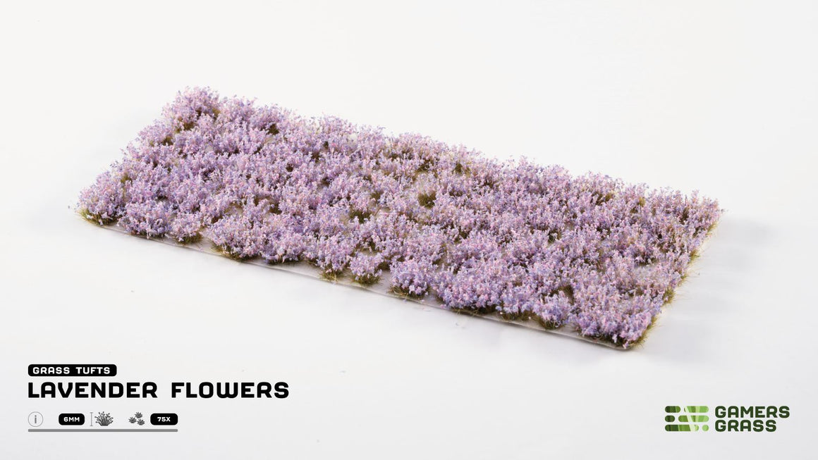 Gamers Grass Lavender Flowers
