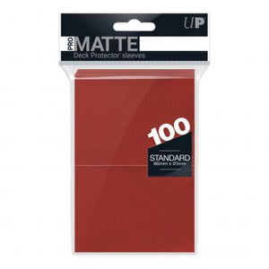 Ultra Pro - PRO MATTE 100 - Sleeves - Red