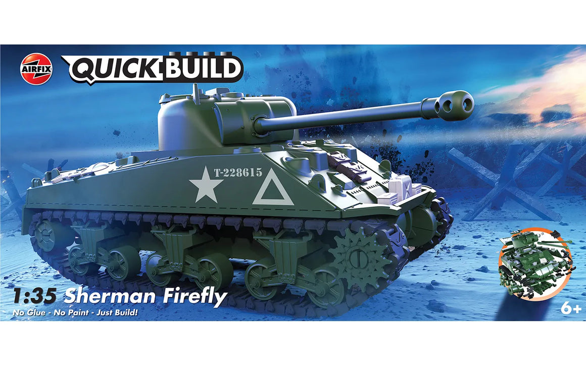 Airfix QUICKBUILD - 1:35 Sherman Firefly