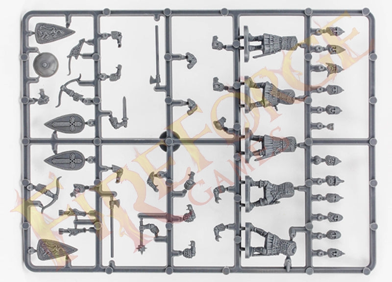 Fireforge Russian Infantry Medieval SINGLE SPRUE Deus Vult from FFG010