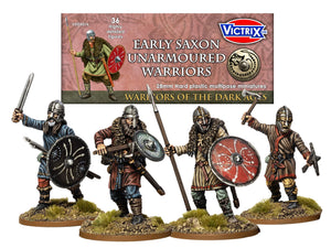 Victrix VXDA016 - Early Saxon Unarmoured Warriors