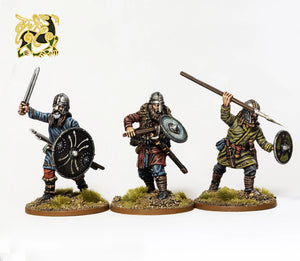 Victrix VXDA016 - Early Saxon Unarmoured Warriors