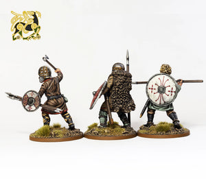 Victrix VXDA016 - Early Saxon Unarmoured Warriors