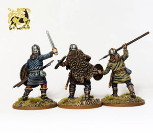 Victrix VXDA016 - Early Saxon Unarmoured Warriors