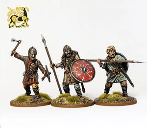 Victrix VXDA016 - Early Saxon Unarmoured Warriors