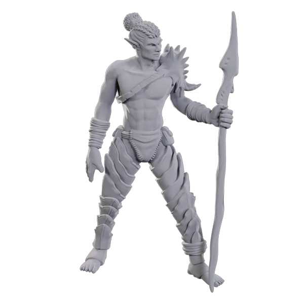 Sea Elf Leader (D&D Nolzur's Marvelous Unpainted Miniatures)