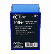 Ultra PRO: Eclipse - 100+ 2-Piece Deck Box - Pacific Blue