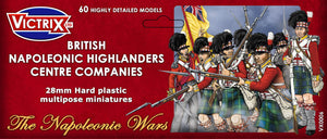 Victrix British Napoleonic Highlander Centre Companies Single Sprue VX0006