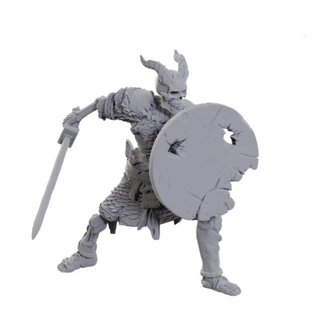 Tiefling Skeleton (D&D Nolzur's Marvelous Unpainted Miniatures)