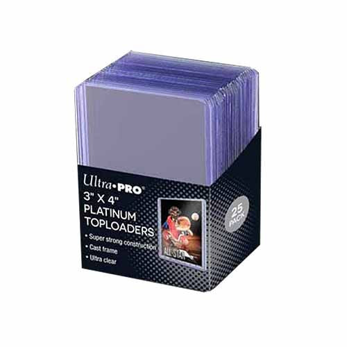 3in X 4in Ultra Clear Platinum Toploader 25ct
