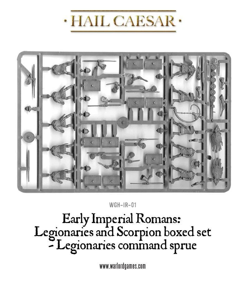 Imperial Romans: Legionaries Command Sprue Hail Caesar