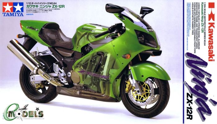 1/12th Kawasaki Ninja ZX-12R