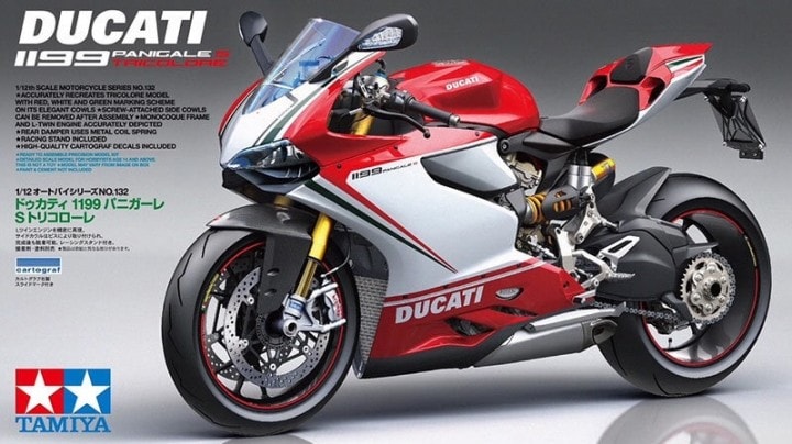 Tamiya 1/12 Ducati 1199 Panigale S Tricolore