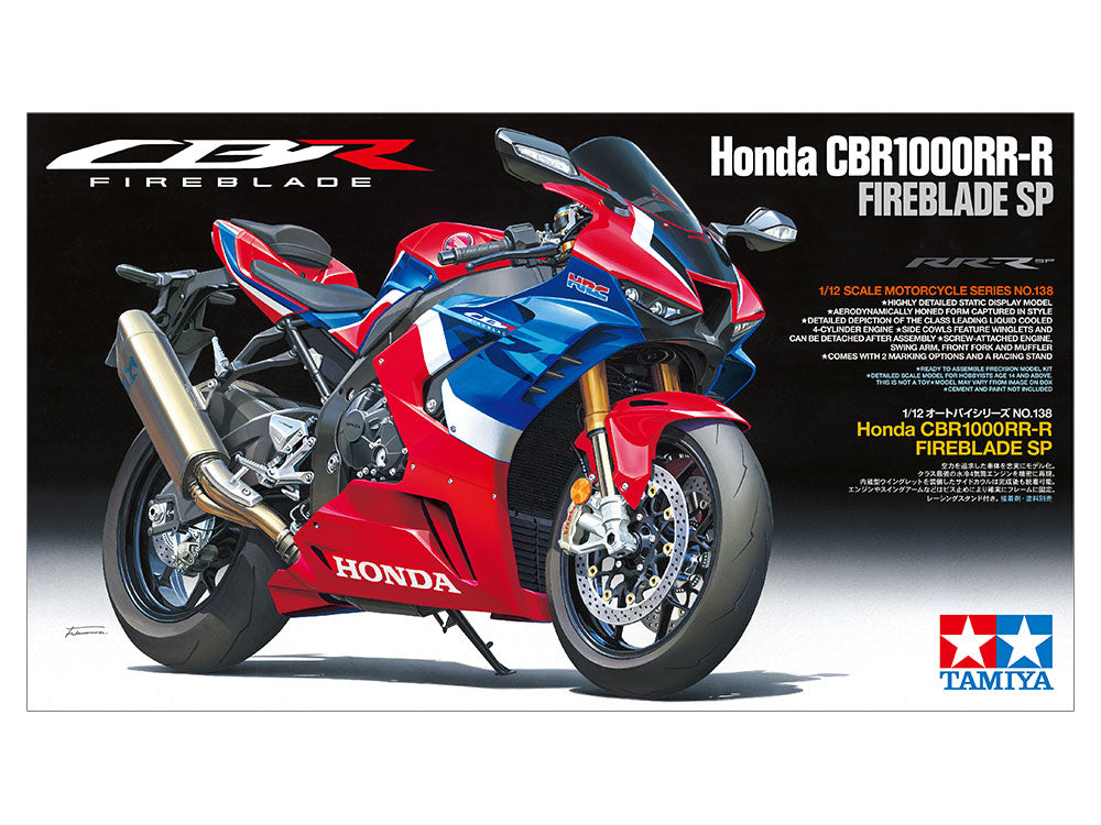 Tamiya 1:12 Honda CBR1000RR-R FIREBLADE SP 14138