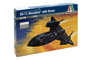 Italeri SR - 71 Blackbird with Drone 1/72