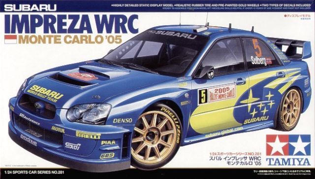 Tamiya 1/24 Subaru Impreza WRC Monte Carlo '05