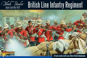 Black Powder Zulu War  British Line Infantry Regiment