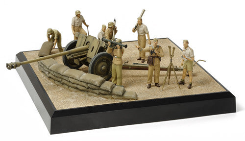 Tamiya 1/35 German 7.62cm Pak36(r) North Africa Scenery Set