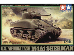 Tamiya 1/48 U.S. Medium Tank M4A1 Sherman