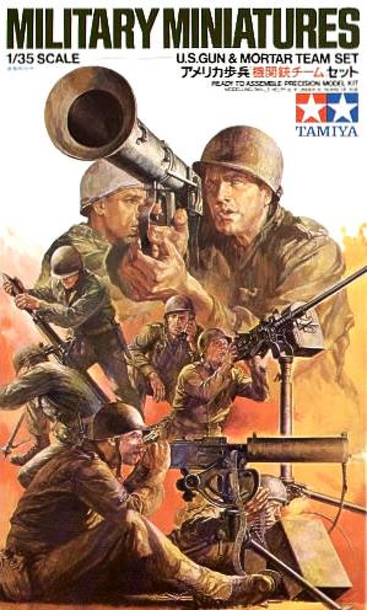 Tamiya US Gun and Mortar Team 35086