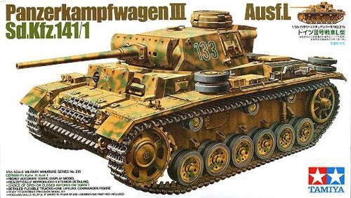 Tamiya 35215 German Panzerkampfwagon III Ausf.L