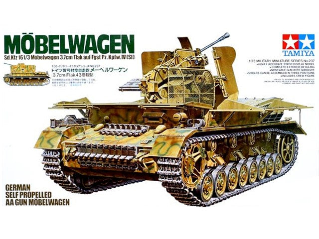 Tamiya German Mobelwagon Sd.Kfz.161/3 3.7cm Flak