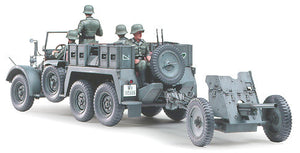 Tamiya 35259 Krupp Protze 1 Ton (6x4) Kfz.69 Towing Truck w3.7cm Pak