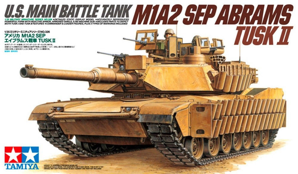 Tamiya U.S. M1A2 Sep Abrams Tusk II