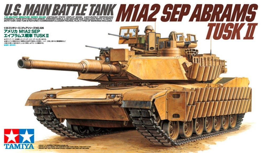Tamiya U.S. M1A2 Sep Abrams Tusk II