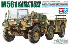 Tamiya 1/35 U.S. 6X6 Cargo Truck M561 Gama Goat