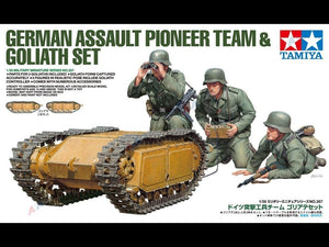 Tamiya German Assault Pioneer Team & Goliath