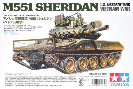 Tamiya M551 Sherridan - Vietnam War