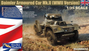 Gecko Models 1/35 British Army Daimler Armoured Car Mk.II (WWII Version)