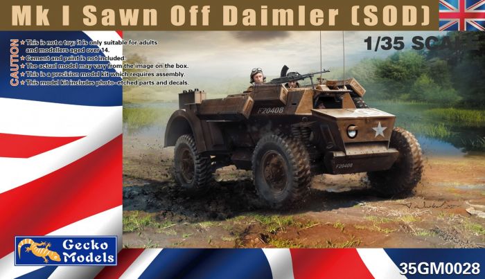 Gecko Models 1/35 Mk I Sawn Off Daimler