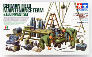 Tamiya 1/35 German Field Maintenance Team & Equipment Set