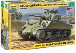 Zvezda M4A2 Sherman