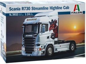 Italeri 1/24 Scania R730 Streamliner Highline Cab