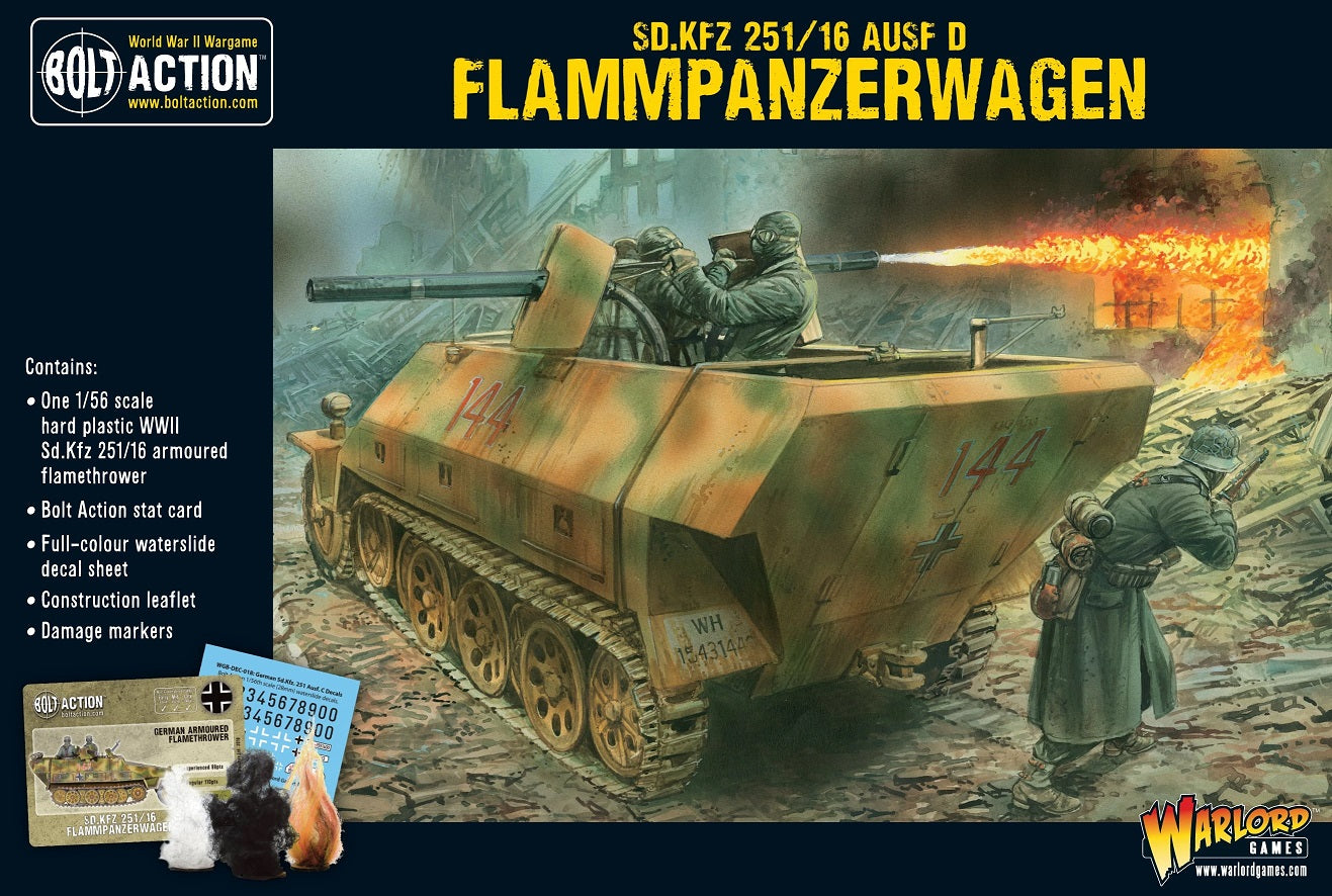 Bolt Action Sd.Kfz 251/16 Flammpanzerwagen
