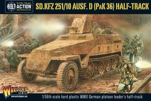 Bolt Action Sd.Kfz 251/10 ausf D (37mm Pak) Half Track