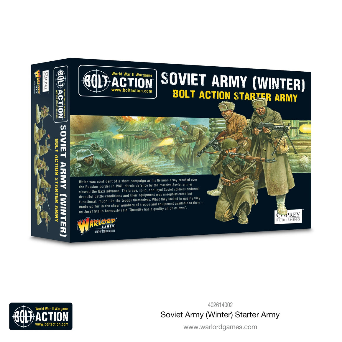 Bolt Action Soviet Army (Winter)  - Starter Army