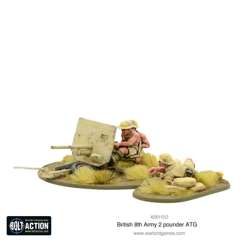 Bolt Action  8th Army 2 pounder ATG