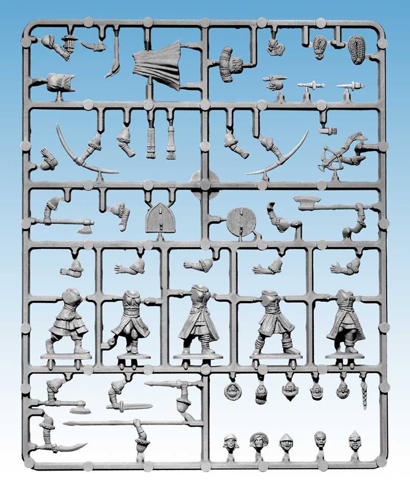 Frostgrave Soldiers II Females Single Sprue