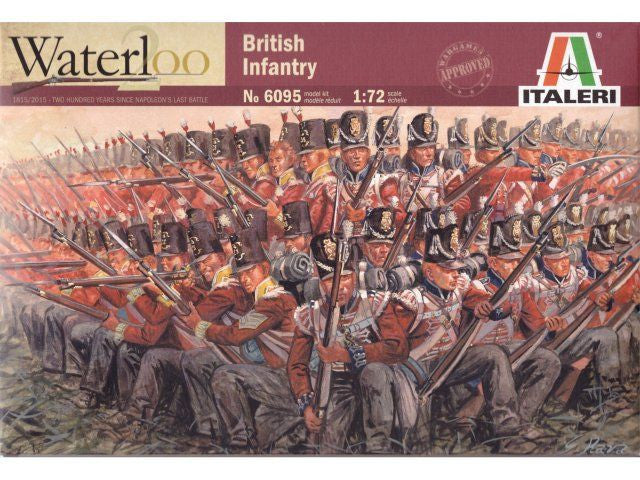 Italeri British Infantry (Waterloo Series Re-Box)
