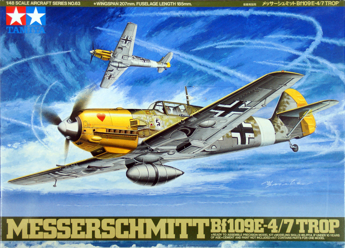 1/48 Messerschmitt BF109E-4/7 Trop